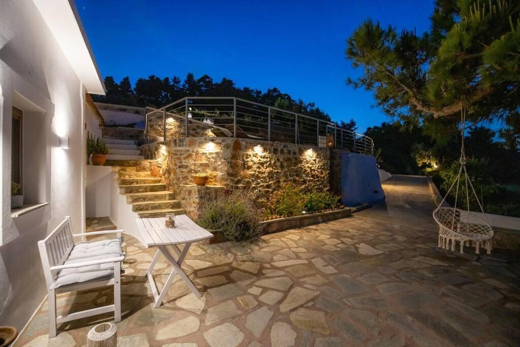 Villa Koukounaria Skopelos stad Exteriör bild