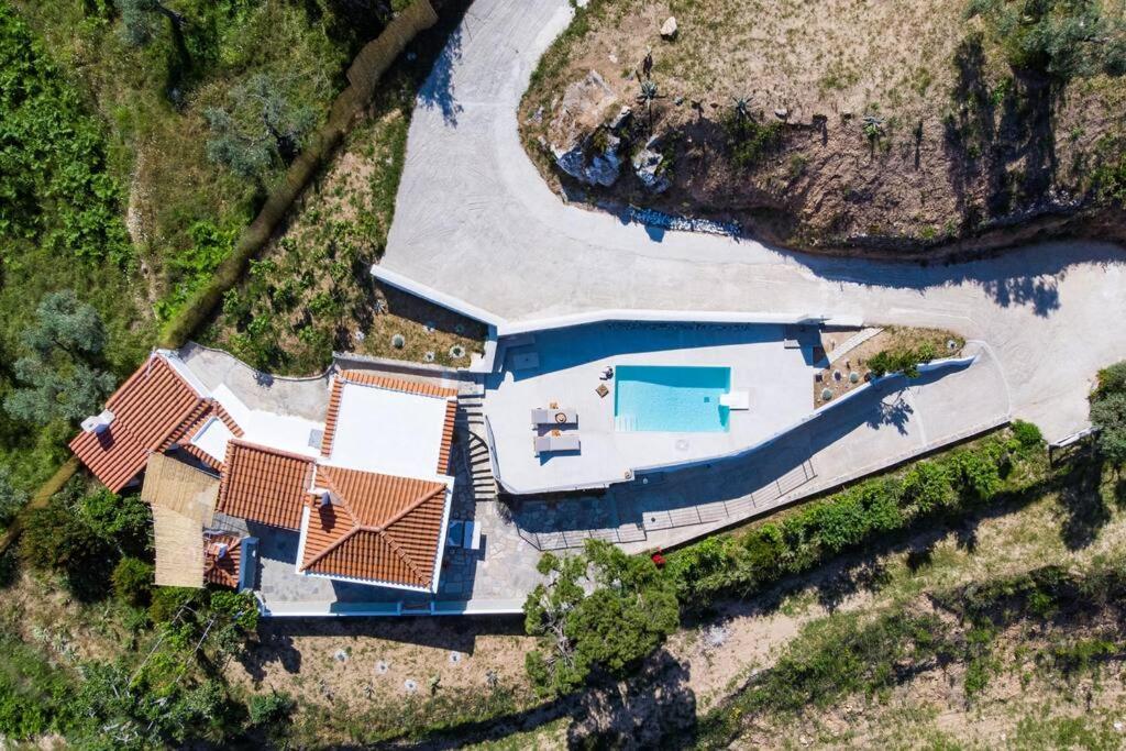 Villa Koukounaria Skopelos stad Exteriör bild