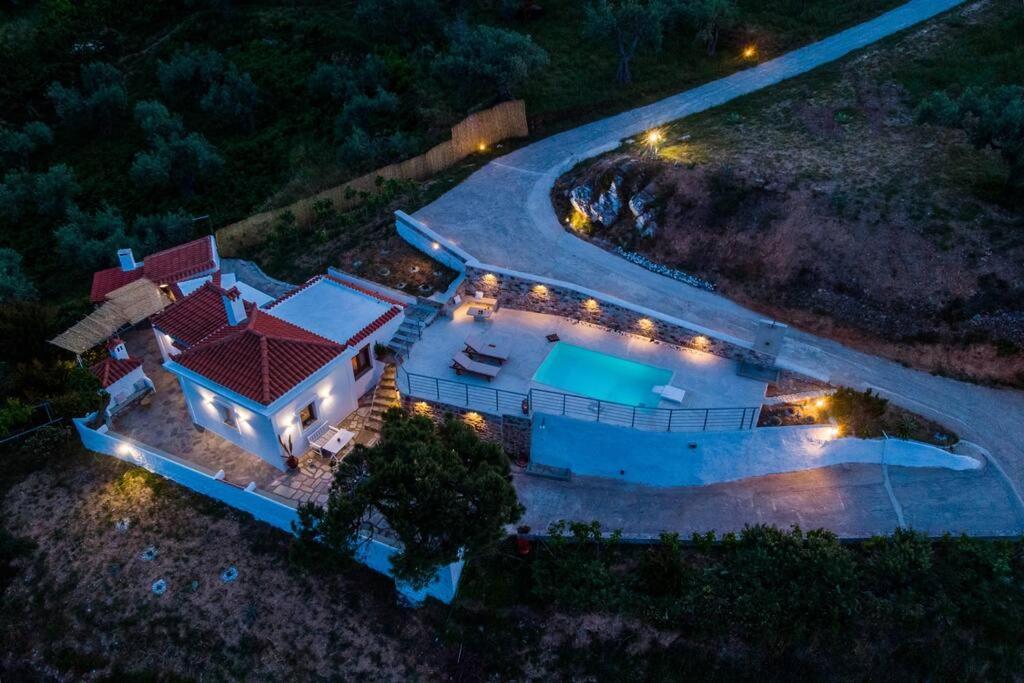 Villa Koukounaria Skopelos stad Exteriör bild
