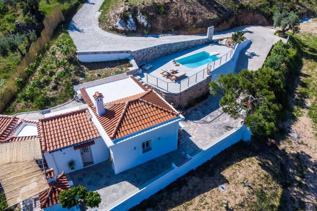 Villa Koukounaria Skopelos stad Exteriör bild