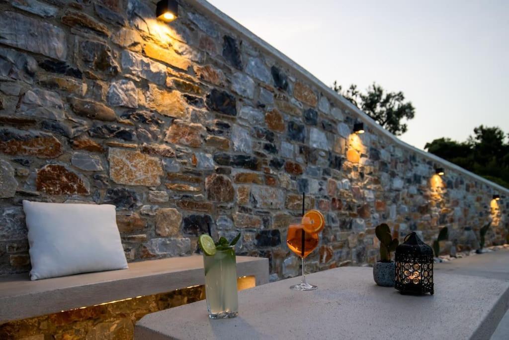 Villa Koukounaria Skopelos stad Exteriör bild
