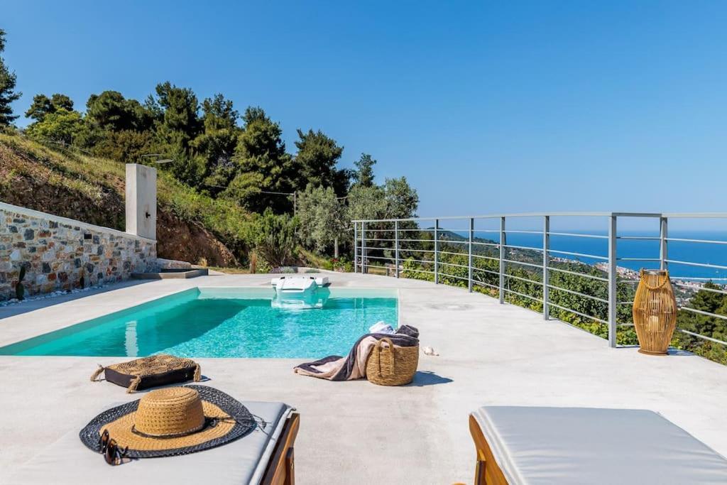 Villa Koukounaria Skopelos stad Exteriör bild