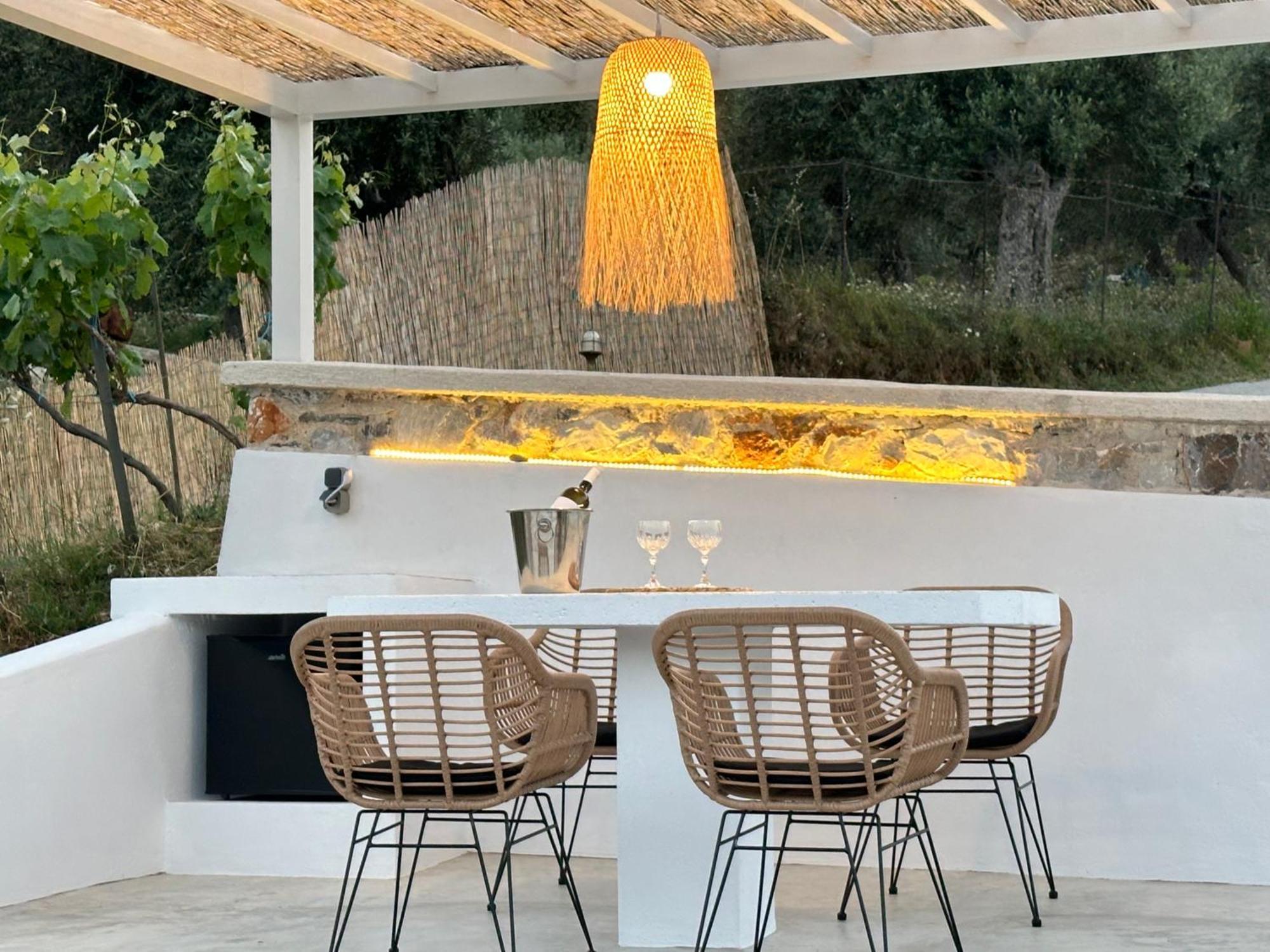 Villa Koukounaria Skopelos stad Exteriör bild