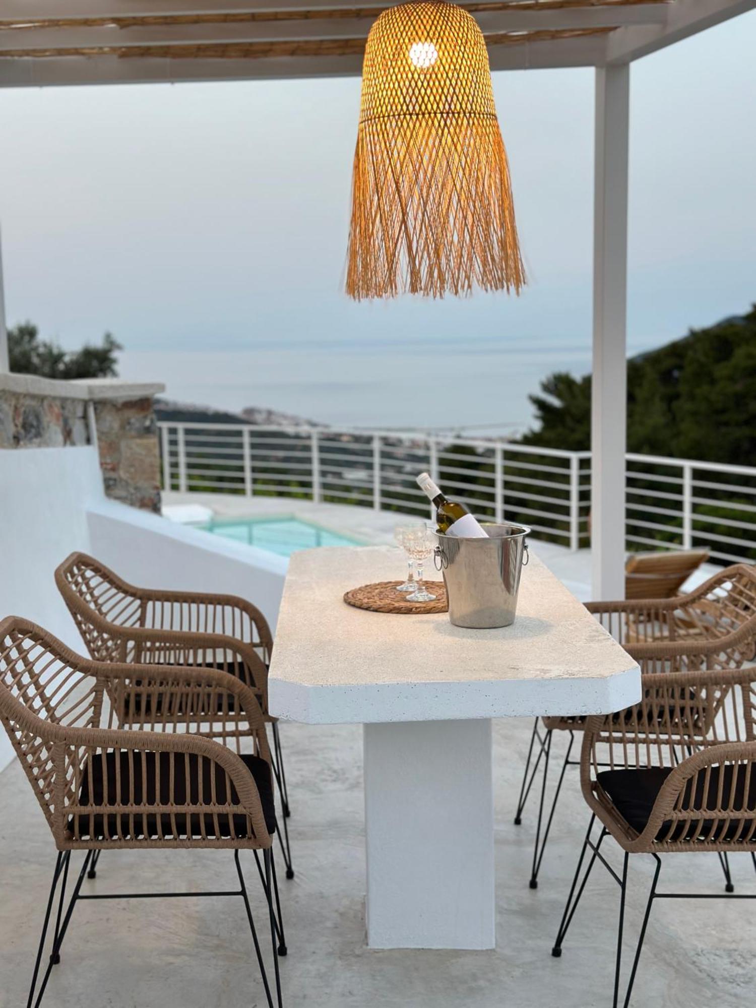 Villa Koukounaria Skopelos stad Exteriör bild